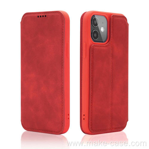 Easy Carry Card Holder PU Leather Phone Case